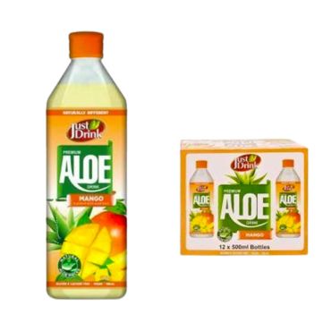 Just Drink Mango Aloe 500ml (Case of 12)