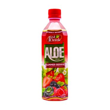 Just Drink Summer Berries Aloe 500ml (Case of 12)