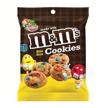 Keebler M&M's Bite Size Cookies 45g (1.6oz) (Box of 30)