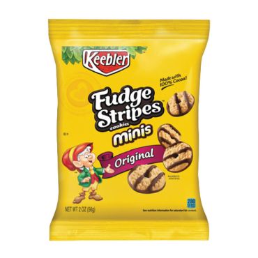 Keebler Mini Fudge Stripes 56g (2oz) (Box of 36)