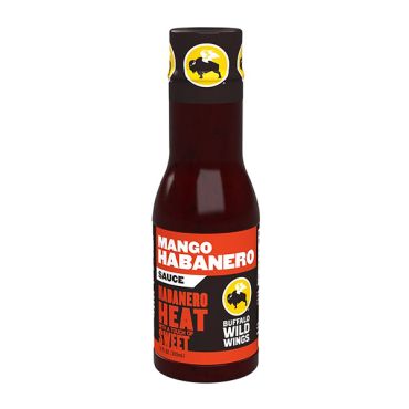 Buffalo Wild Wings Mango Habanero Sauce 355ml (12 fl.oz) (Box of 6)