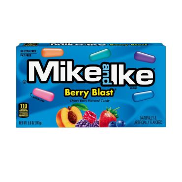 Mike & Ike Mega Berry Blast Theater Box 120g (4.25oz) (Box of 12)