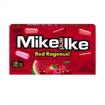 Mike & Ike Mega Red Rageous Theater Box 120g (4.25oz) (Box of 12)