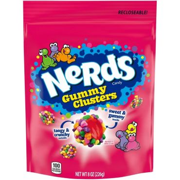 Nerds Gummy Clusters 227g (8oz) (Pack of 6)