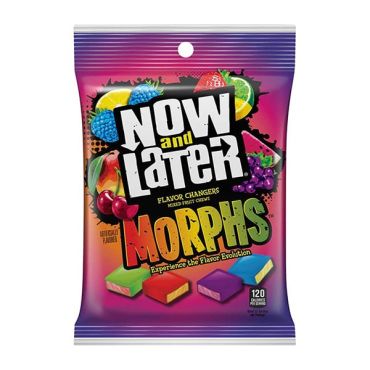 Now & Later Morphs 99g (3.5oz) (Box of 12)