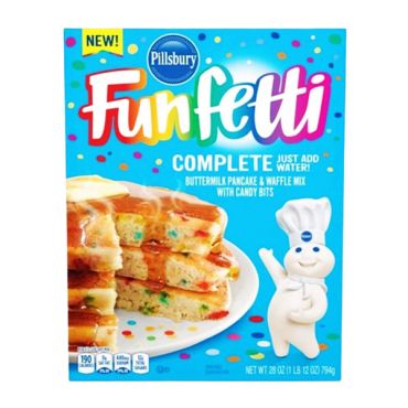 Pillsbury Funfetti Complete Pancake Mix 794g (28oz) (Box of 12)