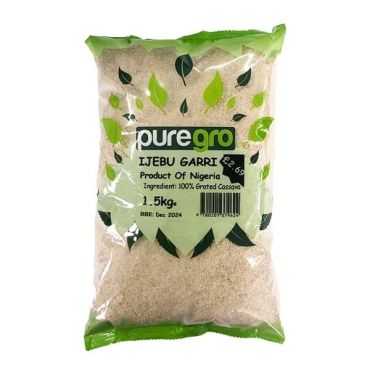Puregro Ijebu Gari 1.5kg PMP £2.69 (Box of 6)