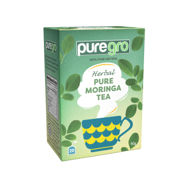 Puregro Moringa Tea 40g (20 Tea Bags) (Box of 6)