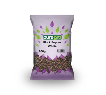 Puregro Black Pepper Whole 100g (Box of 10)
