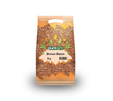 Puregro Brown Beans 4kg PM £12.99 (Box of 5)