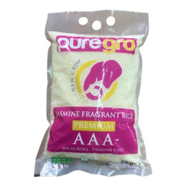 Puregro Premium Jasmine Fragrant Rice 2kg