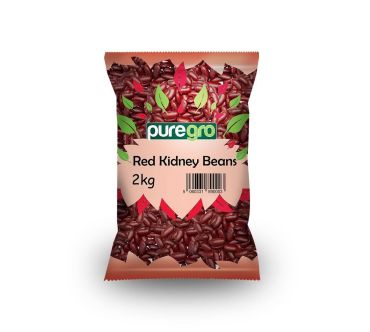 Puregro Red Kidney Beans 2kg (Box of 6)