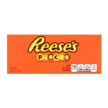 Reese's Pieces Theatre Box 113g (4oz) (Box of 12)