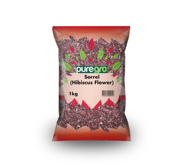 Puregro Sorrel (Hibiscus Flower) 1kg (Box of 5)