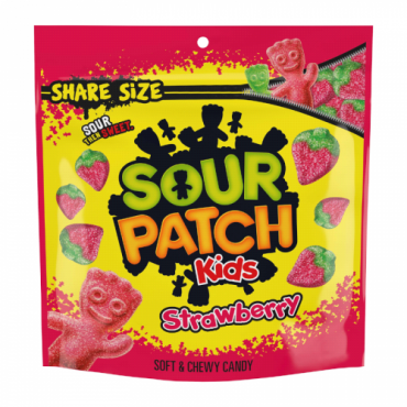 Sour Patch Kids Share Size Strawberry 340g (12oz) (Box of 12)