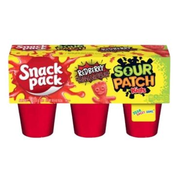 Sour Patch Kids Red Gels 92g (3.25oz) (6 Count) (Box of 8)