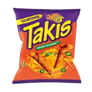 Takis Nacho Xplosion Corn Chips 90g (Box of 35)

