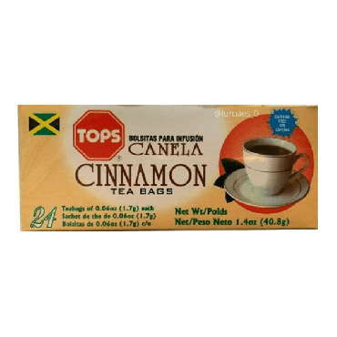 Tops Cinnamon Tea 31.6g (Box of 6)