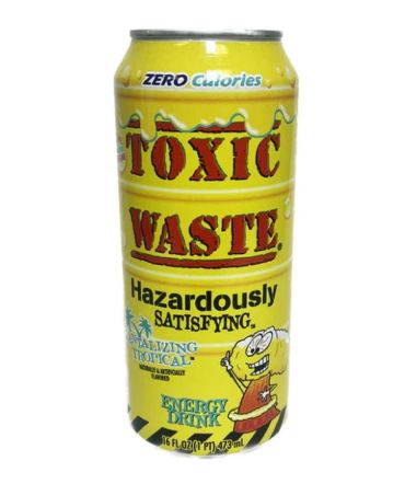 Toxic Waste Tropical Energy Drink 453ml (16oz) (Box of 24)