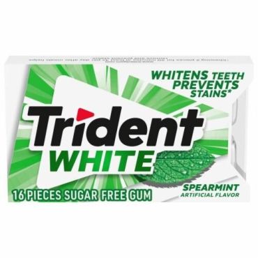 Trident Gum White Spearmint 16ct (Box of 9)