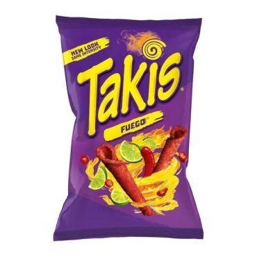 Takis Fuego Corn Chips 180g (Box of 10)