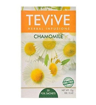 Tevive Chamomile Tea (20 Tea Bags 12g) (Box of 12)