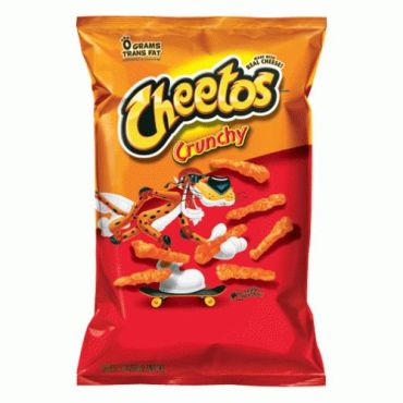 Cheetos Original Crunchy 226g (8oz) (Box of 10)  - Best Before  JAN 2023