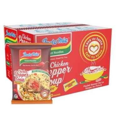 Indomie Nigerian Pepper Soup Noodles 70g (Box of 40)