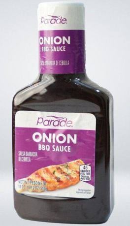 Parade Onion BBQ Sauce 510g (18oz) (Box of 12) BBE 8 JUN 2024