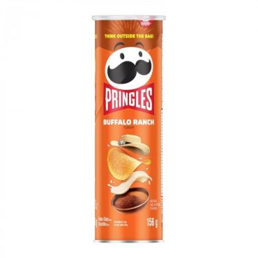 Pringles Buffalo Ranch 156g (5.5oz) (Box of 6) - Canadian