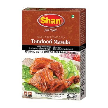 Shan BBQ Tandoori Chicken Masala 50g (Box of 12)