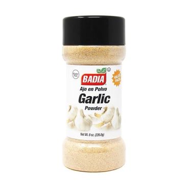 Badia Garlic Powder 226.8g (8oz) (Pack of 12)