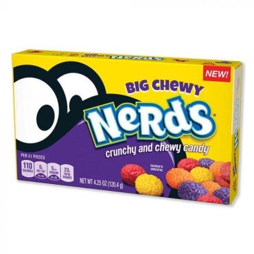 Wonka Nerds Big Chewy Theater Box 120.4g (4.25oz) (Box of 12)