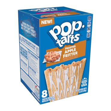Pop Tarts Frosted Apple Fritter 384g (13.5oz) (8 Piece) (Box of 12)