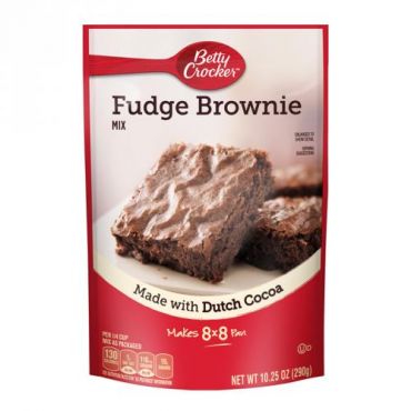 Betty Crocker Brownie Fudge Muffin Mix 290g (10.25oz) (Box of 9)