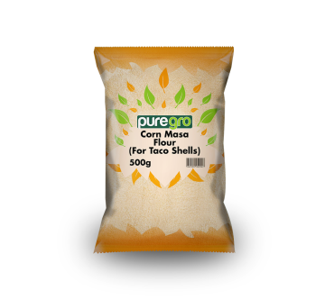 Puregro Corn Masa Flour 500g (Box of 10) (Grade 25) (For Taco Shells)