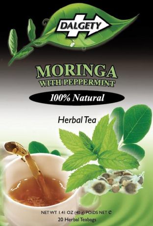 Dalgety Moringa & Peppermint Tea 40g (20 Tea Bags) (Box of 6)