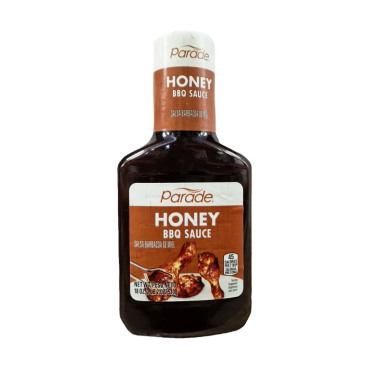 Parade Honey BBQ Sauce 510g (18oz) (Box of 12) BBE 12 JUL 2024