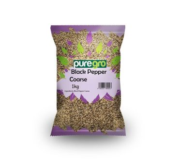 Puregro Black Pepper Coarse 1kg (Box of 6)