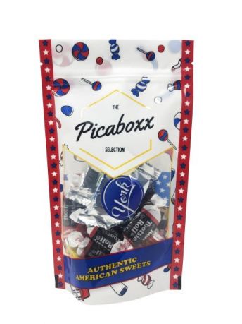 Picaboxx American Chocolate Sweets Gift Pouch (Box of 10)