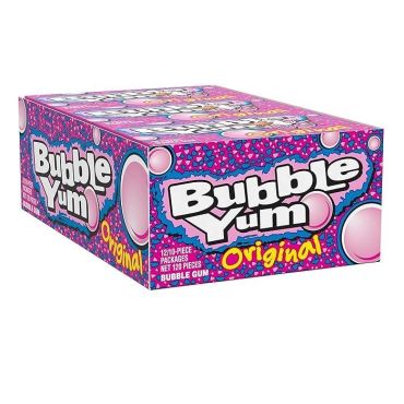 Bubble Yum Original Gum 10 Piece 79g (2.82oz) (Box of 12)