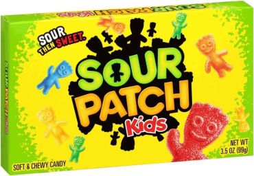 Sour Patch Kids Original Theater Box 99g (3.5oz) (Box of 12) 7 MAR 2025