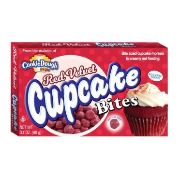 Taste of Nature Cupcake Bites Red Velvet Theatre Box 88g (3.1oz) (Box of 12)