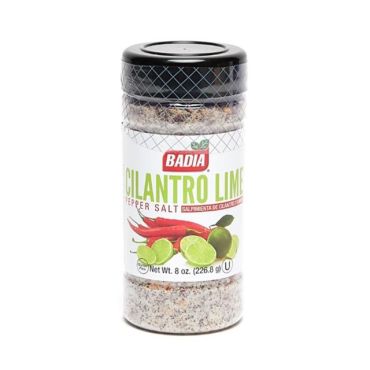 Badia Cilantro Lime Pepper Salt 226.8g (8oz) (Box of 6)