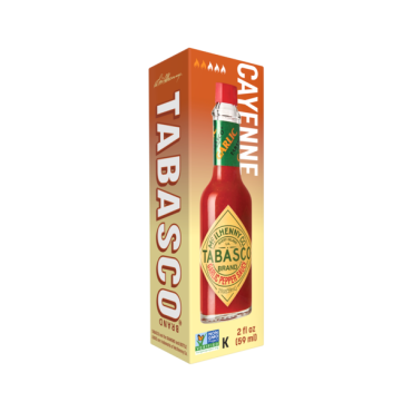 Tabasco Green Cayenne Garlic Sauce 59g (2oz) (Box of 12)