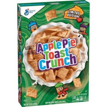 Apple Pie Toast Crunch Cereal  340g (12oz) (Box of 12)