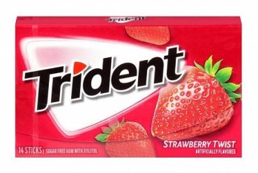 Trident Gum Strawberry Twist 14ct (Box of 12)
