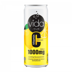 Vida Vitamin C Lemon Drink 325ml RRP £1.29 (Box of 24) BBE 15 DEC 2023