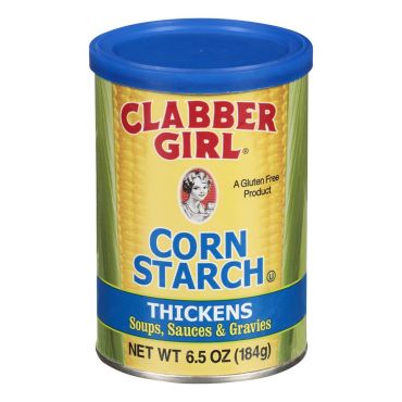 Clabber Girl Corn Starch 184g (6.5oz) (Box of 12)