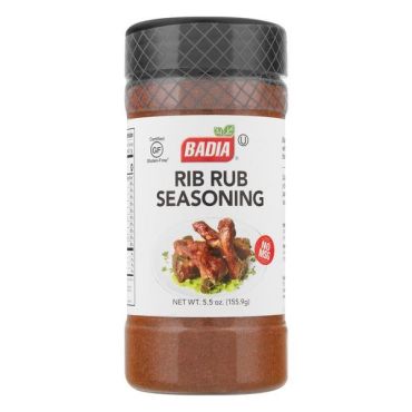 Badia Rib Rub Seasoning 155.9g (5.5oz) (Box of 6)